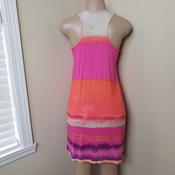 CYNTHIA ROWLEY Hot Pink Mini Dress - Picture 4 of 7